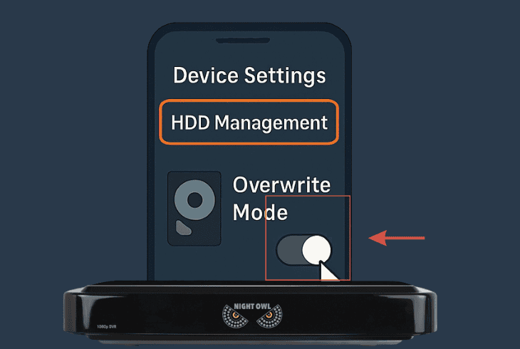 Night Owl Playback Not Working? (Try This Quick Fix!) 8 activate “overwrite” on night owl nvr/dvr