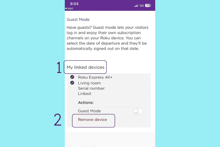 Roku Ultra Blinking White Light? (Try This Quick Fix!) 8 attempt to unlink the roku ultra profile