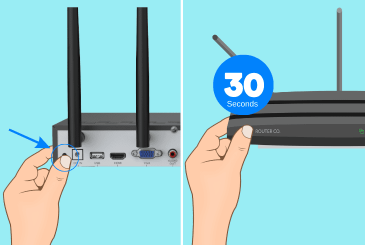 Reolink NVR Connection Failed? (Try These Simple Fixes!) 6 power cycle the reolink nvr & router
