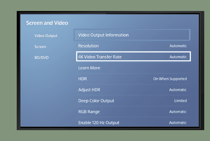 Stop PS5 Screen Flickering With These Simple Fixes! 4 change the 4k video transfer rate