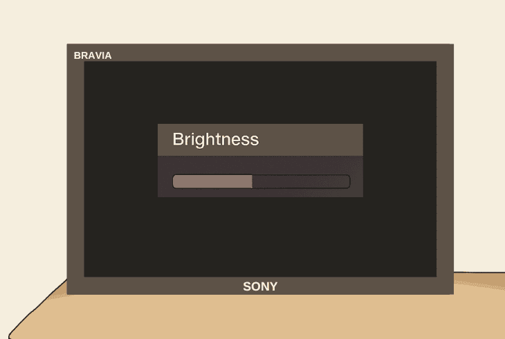 Sony Bravia TV Black Screen? (Don’t Panic—Fix It!) 4 increase the tv brightness setting