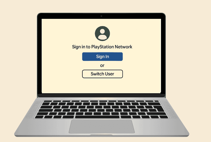 Why Does PS5 Network Sign-in Failed? (Quick Fixes Inside!) 9 sign in on a different account