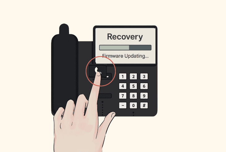Yealink Phone Not Turning On? (Don’t Panic - Fix Now!) 9 perform the firmware recovery: