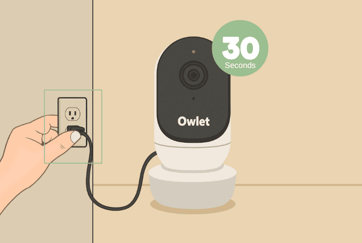 Owlet Cam 2 Keeps Disconnecting? (Try These Easy Fixes!) 3 power reset your owlet camera 2