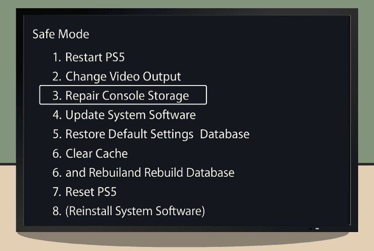 Why Is My PS5 Not Loading Anything? (Here’s What To Do!) 6 repair the playstation 5 storage