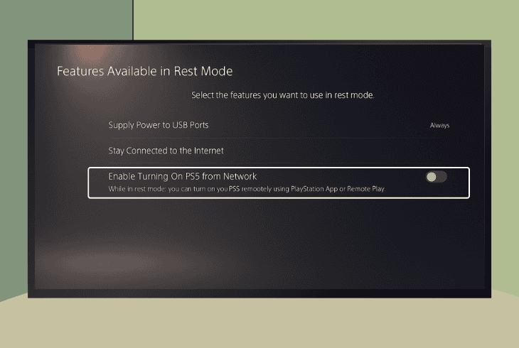 PS5 Turns On By Itself At Night? (Try This Quick Fix!) 5 configure ps5 rest mode features