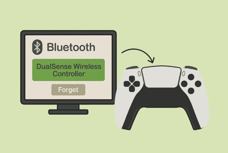 PS5 Controller Flashing Blue Then Turns Off? (Quick Fix!) 9 forget & pair controller cleanly