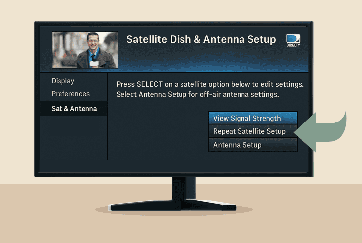 DIRECTV Keeps Freezing? (Here’s How to Stop It!) 10 try repeating the satellite setup
