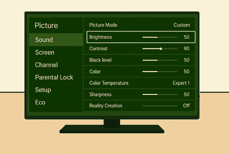 Sony Bravia Best Picture Settings - (For Stunning Quality!) 5 brightness (sdr)