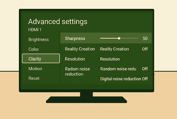 Sony Bravia Best Picture Settings - (For Stunning Quality!) 10 clarity