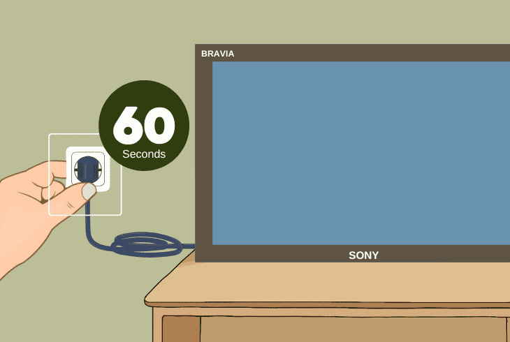 How to Fix Sony Bravia TV Frozen Issue? (Quick Fixes Inside!) 2 soft-reset the sony bravia tv