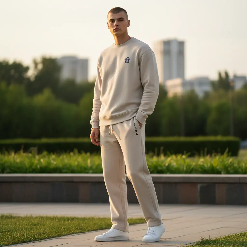 GABA Core 280 hoodie featuring a small monkey logo, perfect for casual streetwear.