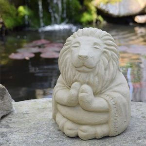 concrete Buddha lion