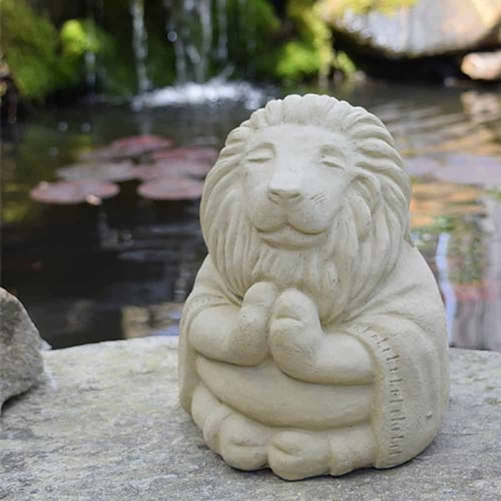 concrete Buddha lion