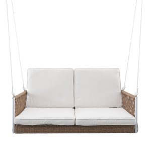 East Green Anderson Porch Swing with Cushions - 4 Foot