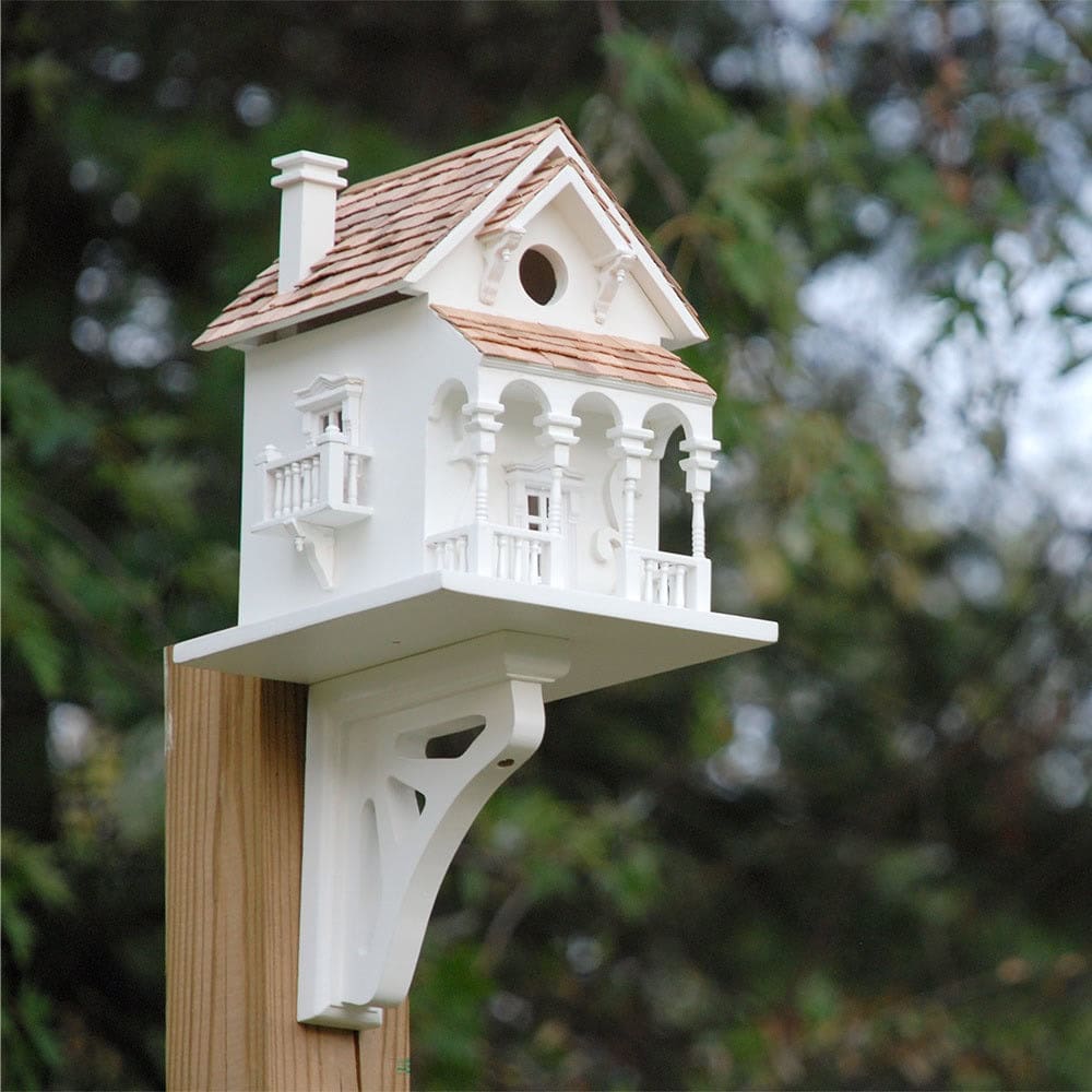 Honeymoon Cottage Bird House with Bracket