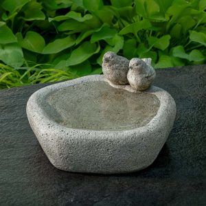 Perching Birds Garden Birdbath