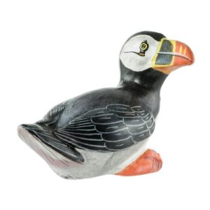 Guatemala Handcrafted Ceramic Atlantic Puffin Figurine