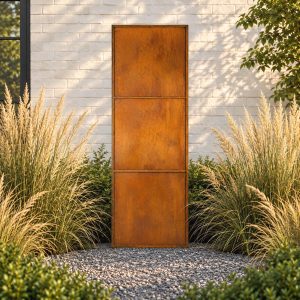 Metal Privacy Divider Tall Outdoor Garden Screen PS563