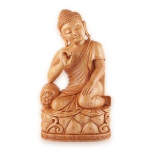 World Peace Project Wood Sculpture Hand-Carved in India