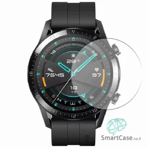 מגן מסך זכוכית לשעון יד חכם מדגם: Huawei Watch GT2 46MM
