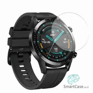 מגן מסך זכוכית לשעון יד חכם מדגם: Huawei Watch GT2 46MM