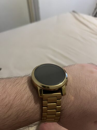 כיסוי היקפי מלא Gold גרמין Garmin Venu 2 / Vivoactive 4 photo review