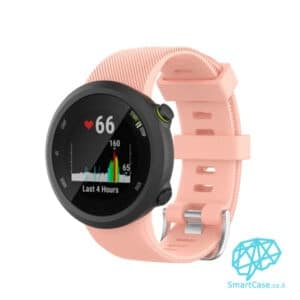 רצועת סיליקון לשעוני Garmin Forerunner 45/45S בצבע Light pink