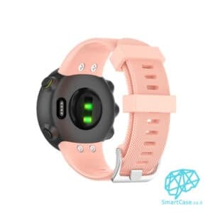 רצועת סיליקון לשעוני Garmin Forerunner 45/45S בצבע Light pink