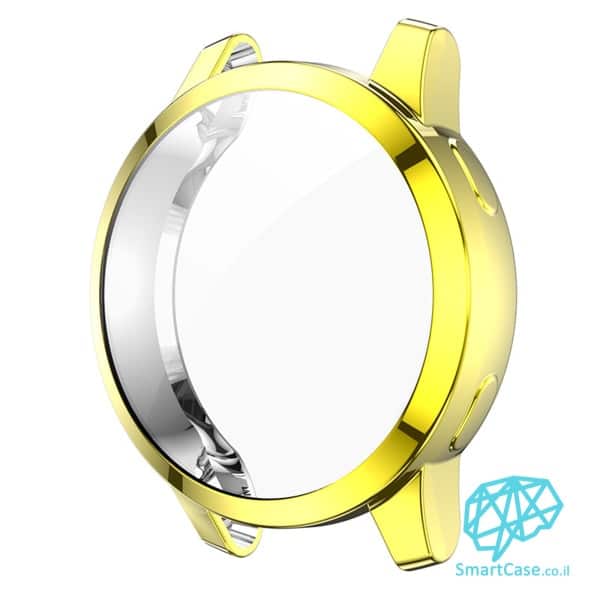 כיסוי היקפי מלא Gold שקוף גרמין Garmin Venu 2 / Vivoactive 4