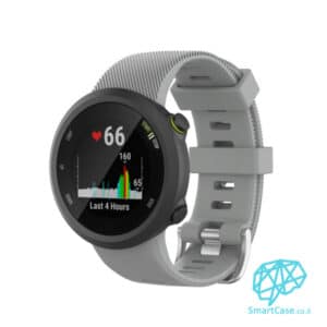 רצועת סיליקון לשעוני Garmin Forerunner 45/45S בצבע Gray
