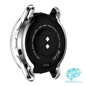 כיסוי היקפי מלא מסיליקון Silver שעון גרמין Garmin Venu 2 Plus