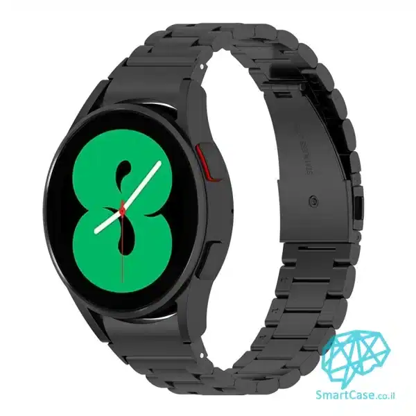 רצועת ברזל חוליות בצבע Black לשעוני גלקסי ווטש 4