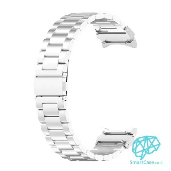 רצועת ברזל חוליות בצבע Silver לשעוני גלקסי ווטש 4