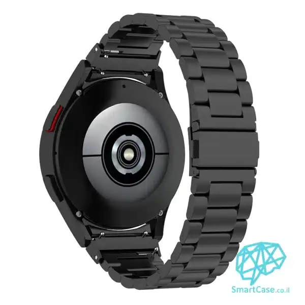 רצועת ברזל חוליות בצבע Black לשעוני גלקסי ווטש 4