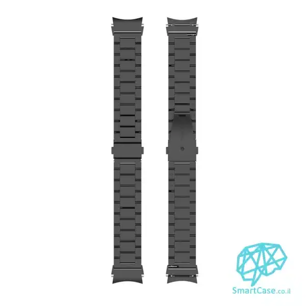 רצועת ברזל חוליות בצבע Black לשעוני גלקסי ווטש 4