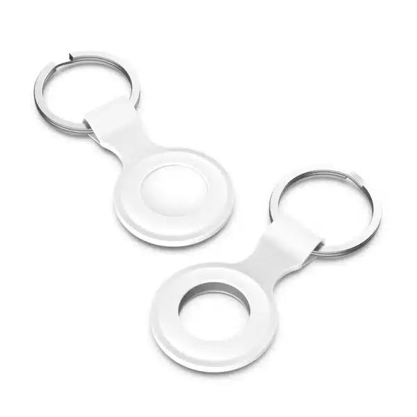 כיסוי סיליקון לאייר טאג / Apple AirTag לבן