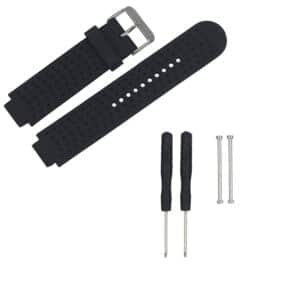 רצועת סיליקון לשעון Garmin Forerunner 735XT/630/620/235/230/220 שחור