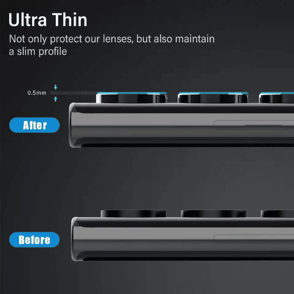 מגן זכוכית למצלמה סמסונג S23 \ S23 Plus \ S23 Ultra