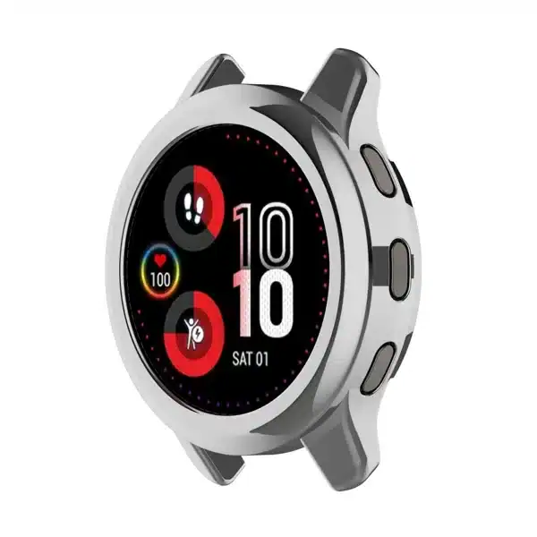 כיסוי חלקי מסיליקון Silver שעון גרמין Garmin Venu 2 Plus