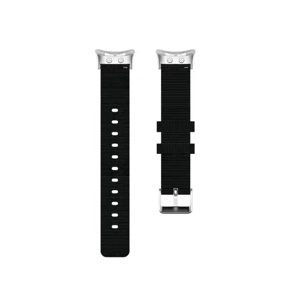 רצועת בד קנבס לשעוני Garmin Forerunner 45/45S בצבע Black