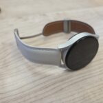 רצועת עור Quick Release 20mm סוגר מגנטי כסוף צבע רצועה Milk white photo review