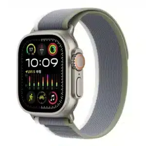 רצועת Trail Loop בד אפל ווטש אולטרה לשעוני אפל ווטש Green/Gray