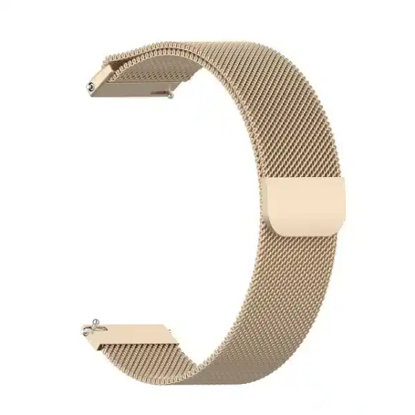 רצועת ברזל מגנט Milanese Quick Release 18mm Retro Gold