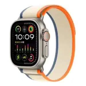 רצועת Trail Loop בד אפל ווטש אולטרה לשעוני אפל ווטש Orange/Beige