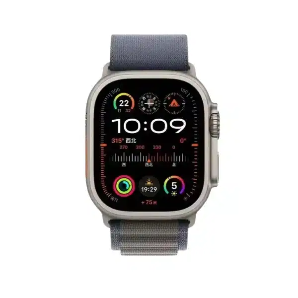 רצועת Alpine Loop בד אפל ווטש אולטרה לשעוני אפל ווטש Blue