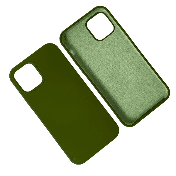 כיסוי לאייפון iPhone 13 סיליקון Dark Green #6