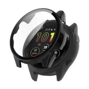 כיסוי היקפי מלא זכוכית Garmin forerunner 165 Black