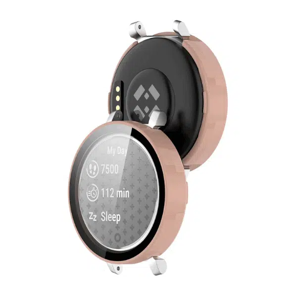 כיסוי היקפי מלא זכוכית Garmin Lily 2 Pink