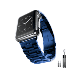 רצועה לשעון אפל ברזל חוליות 38/40/41mm בצבע Blue